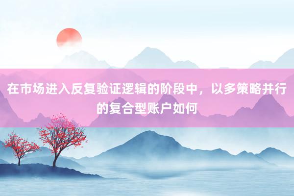 在市场进入反复验证逻辑的阶段中，以多策略并行的复合型账户如何